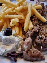 Suflaki Mit Pommes